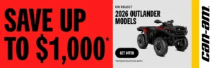 Read more about the article Save up to $1,000 on select 2026 Outlander models