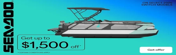 You are currently viewing Sea-Doo – Get up to $1,500 off on select 2026 Switch models