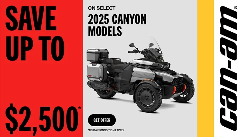 Read more about the article Save up to $2,500 on 2025 Canyon models