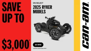 Read more about the article Save up to $3,000 on 2025 Ryker models