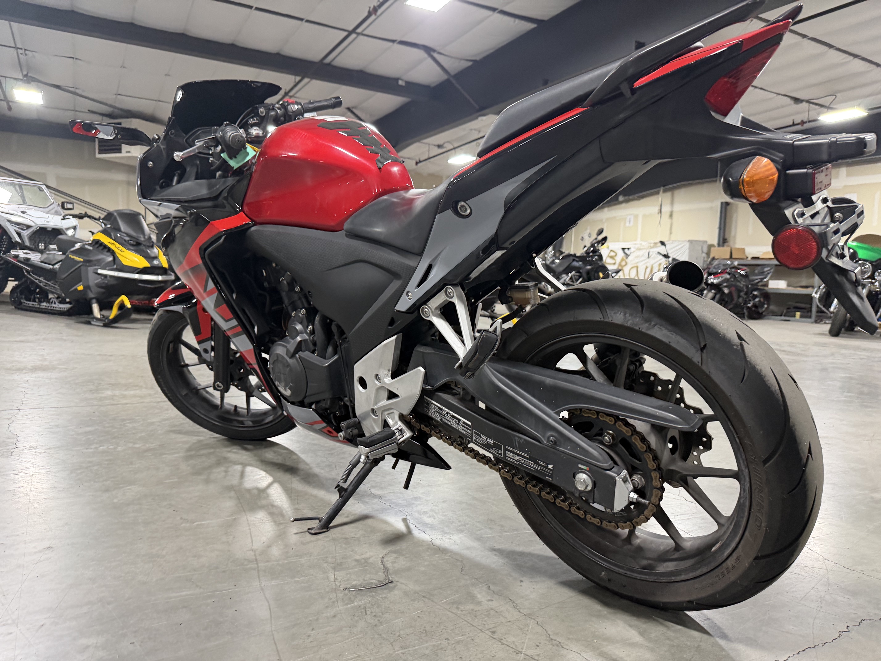 2013 HONDA CBR500R MOTORCYCLE