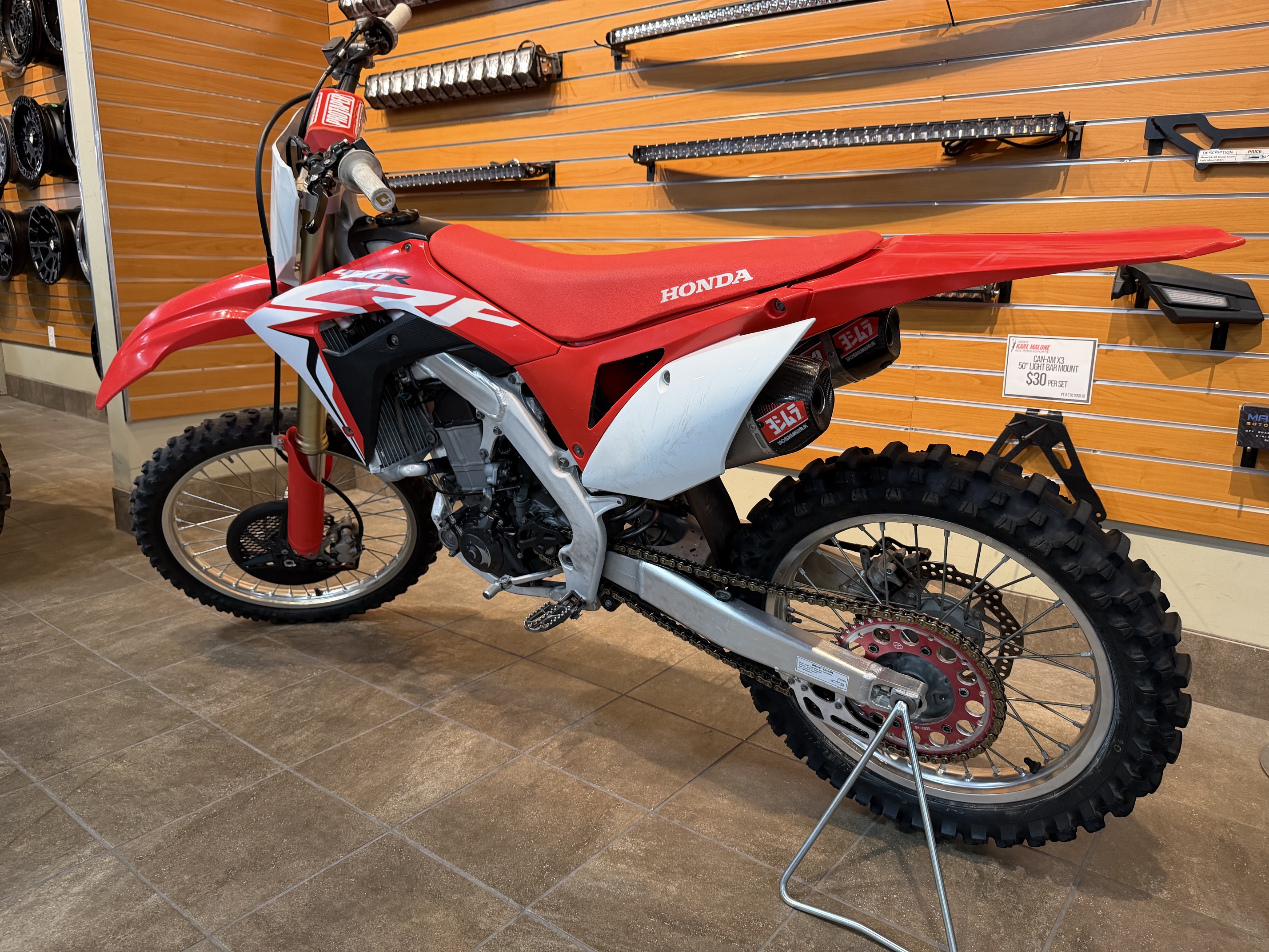 2018 Honda CRF450R DIRT BIKE