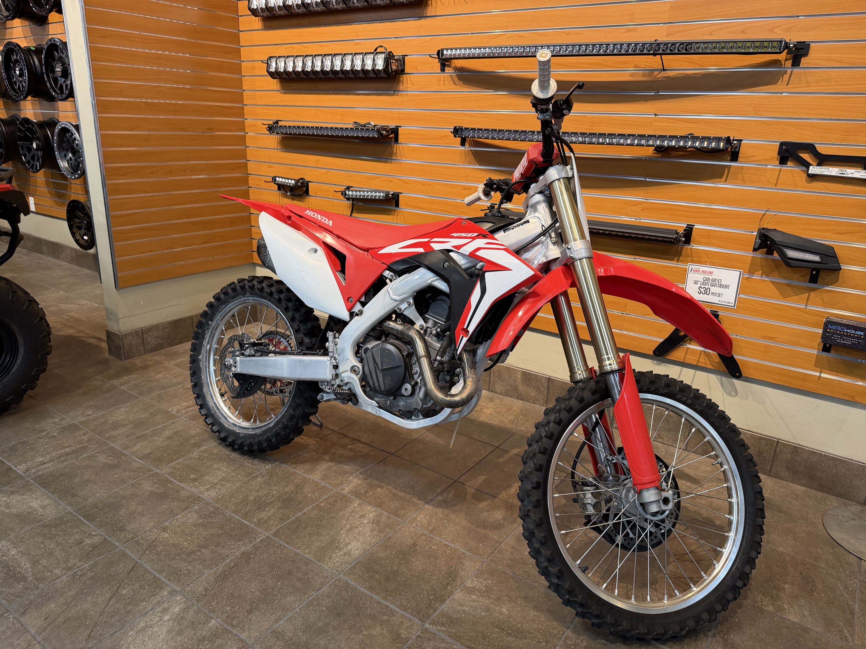 2018 Honda CRF450R DIRT BIKE