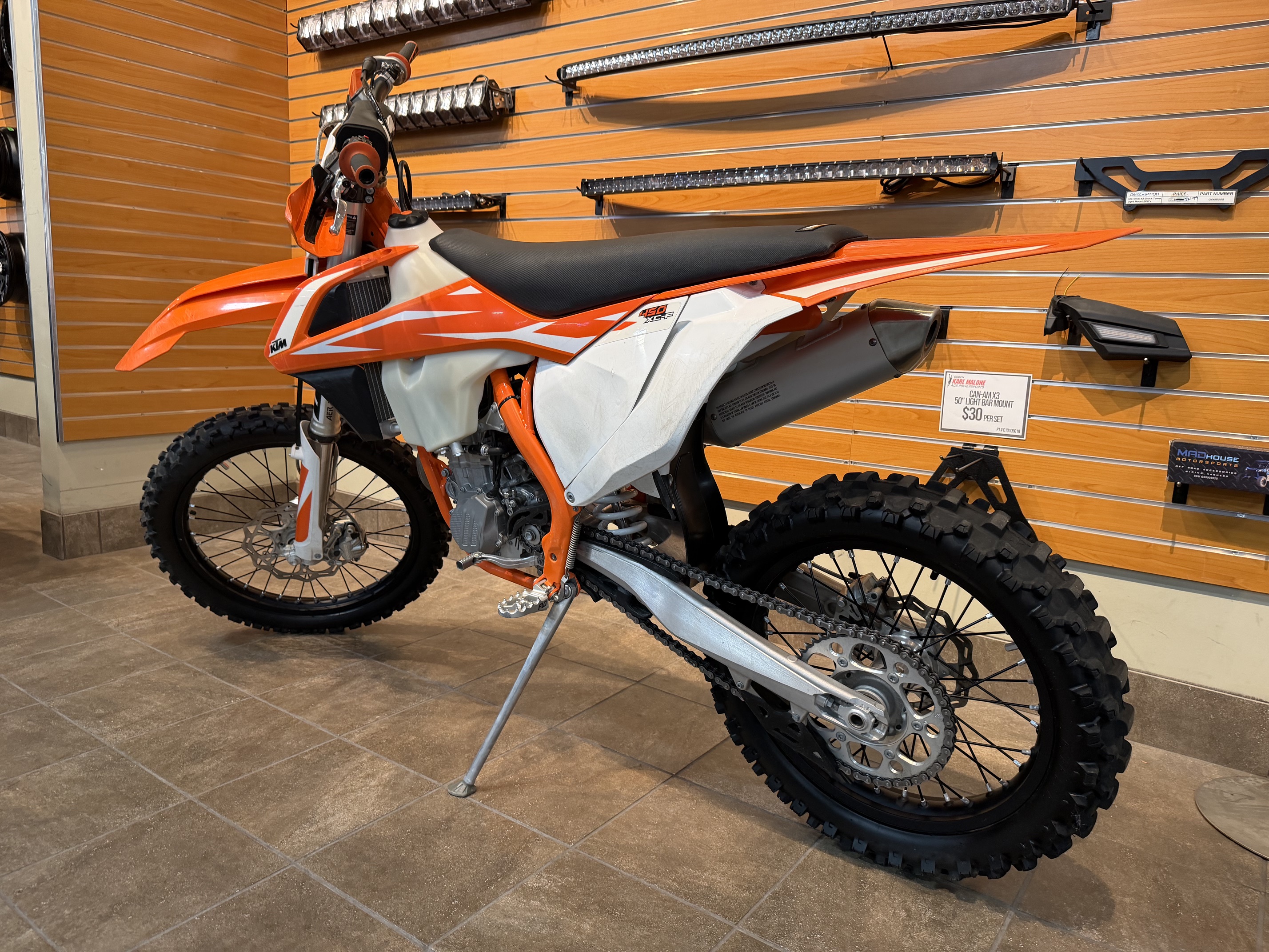 2018 KTM 450 XC-F DIRT BIKE